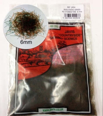 Javis  JHG4 No:4 Static Grass Forest Mix 6mm